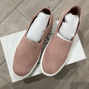 Steve Madden Blush Pink Knit Slip-On Sneakers
